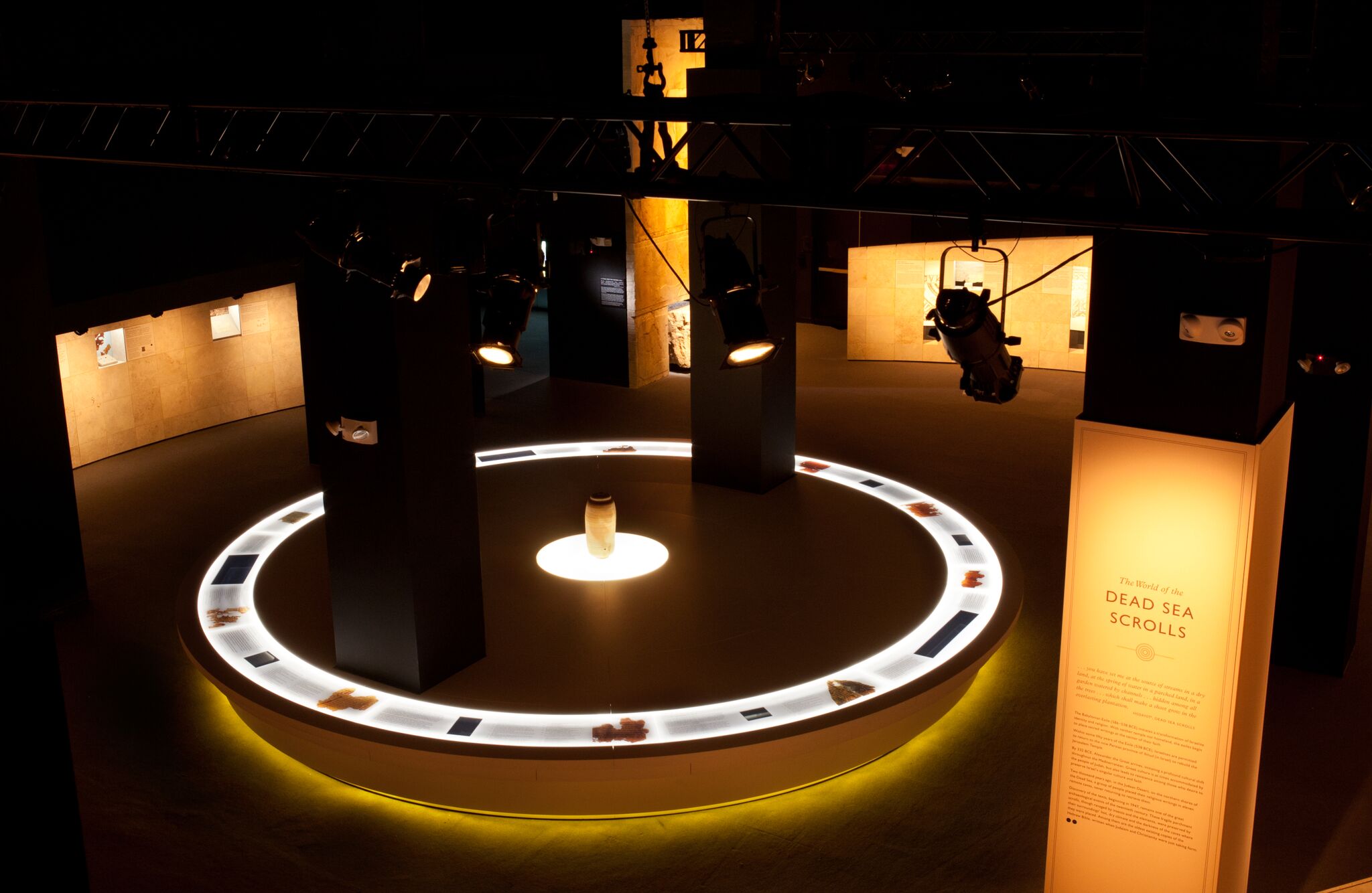 Museum Exhibit Lighting - Hayden Production Services